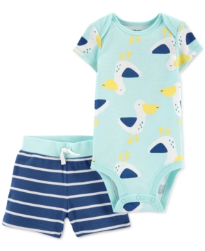 Baby Boys 2-Piece Bodysuit and Short Set