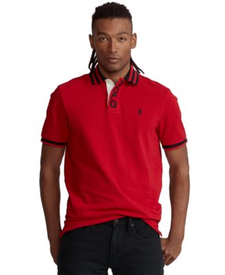 ralph lauren grey polo long sleeve