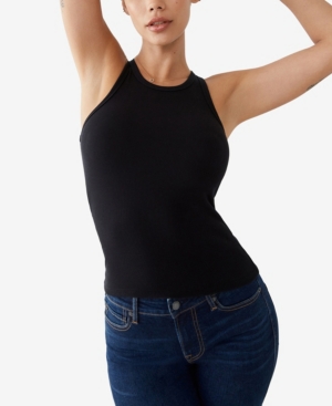 TRUE RELIGION WOMEN'S OVERSIZED BUDDHA GODDESS TANK TOP