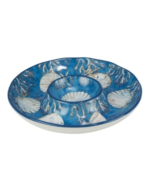 Certified International Playa Shells Chip Dip In Multicolor