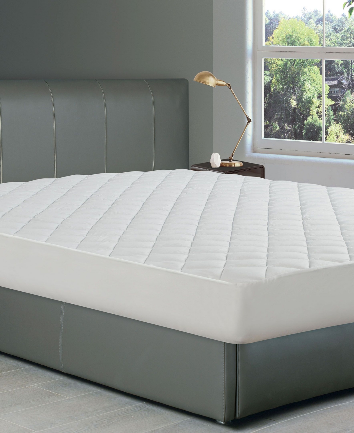 All-In-One Ultra Fresh Odor Control Fitted Mattress Pad, King