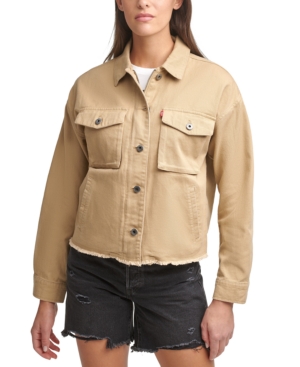 Levi's plus size utility jacket cheap