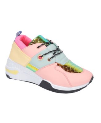 cape robbin wedge sneakers