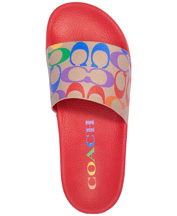 coach slides for women