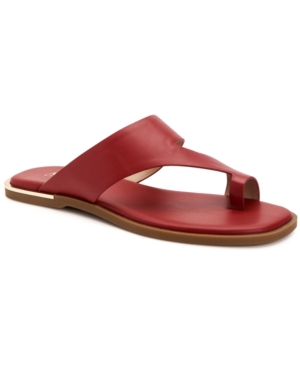 Alfani Women's Freddee Toe-Ring Flat Sandals Created for Macy's Women's Shoes