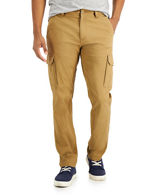 Sun + Stone Men's Roth Relaxed-Fit Stretch Cargo Pants, Created for ...