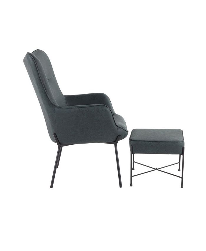 Lumisource Izzy Lounge Chair and Ottoman Set Macy's
