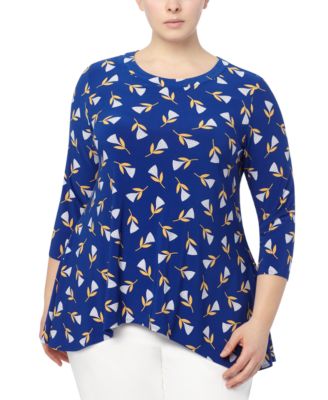 Anne Klein - Plus Size Lily Trapeze Top
