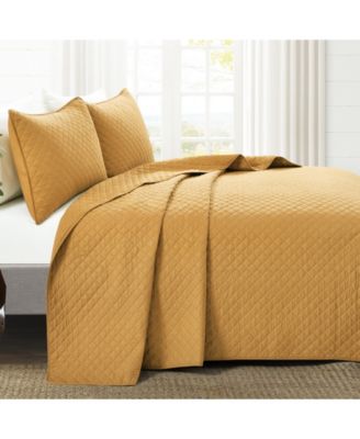 Ava Cotton 3 Piece Quilt Set, King