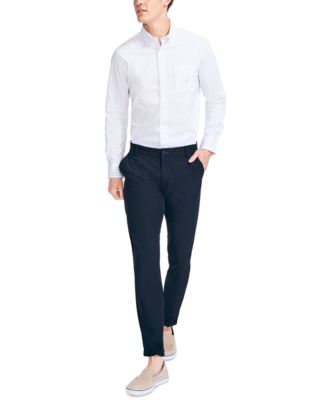 Nautica - Men's Navtech Slim-Fit Moisture-Wicking Check Shirt