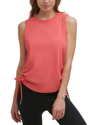 calvin klein side knot tank top