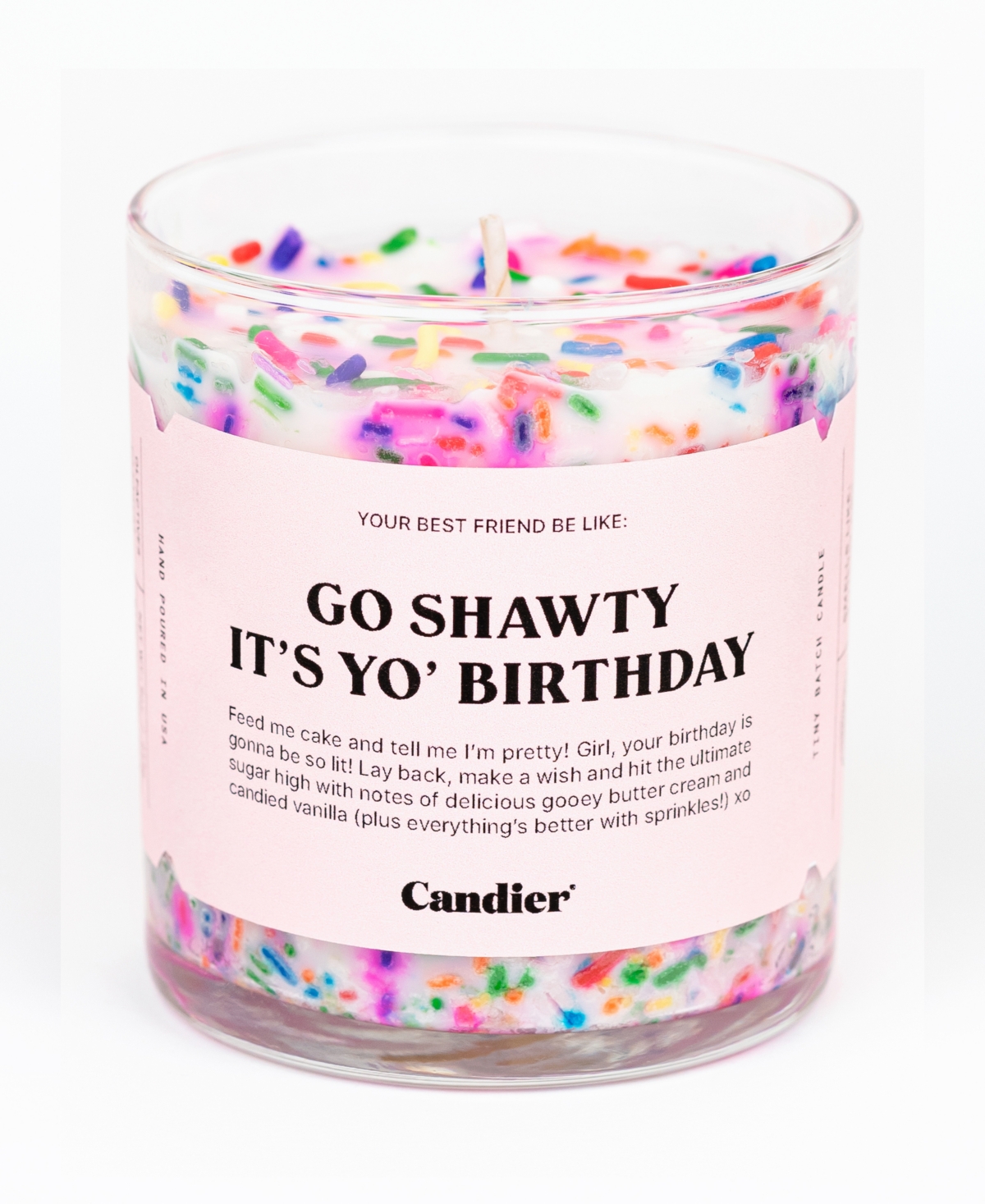 It's Yo Birthday Candle - Clear Votive