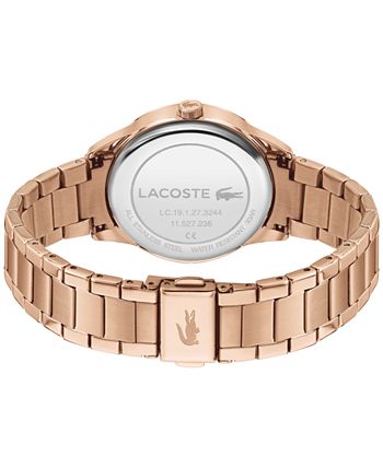 Lacoste - Women's Ladycroc Carnation Gold-Tone Bracelet Watch 36mm
