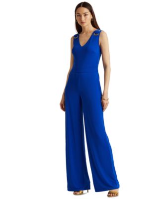 Lauren Ralph Lauren Matte Jersey Jumpsuit Macy s