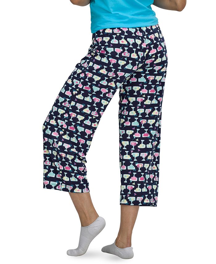 hue capri pajama bottoms