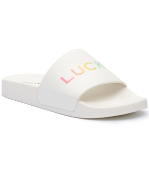 Lucky Brand Women's Parker Pool Slide Sandals Women's Shoes