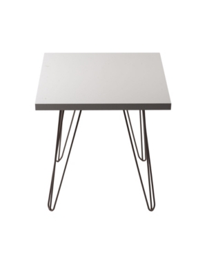 Prima Square Gloss Wood Top High End Table