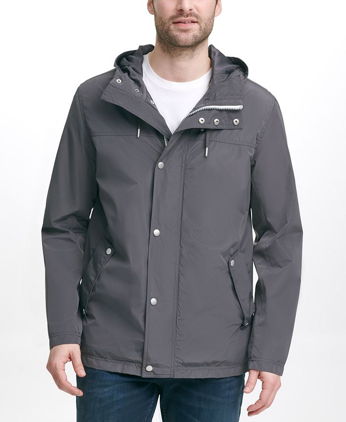 Cole Haan Men's Hooded Rain Jacket Macy's