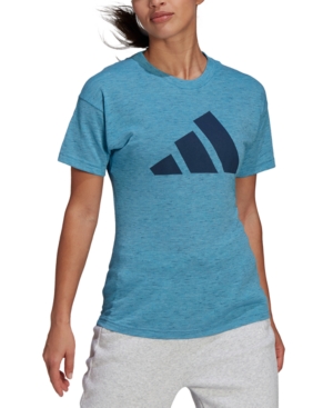Adidas Originals Adidas Women's Logo T-shirt In Blue