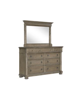 Thomasville - Classic Living Landscape Mirror, Created for Macy's