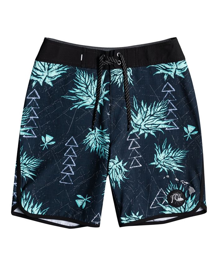 Quiksilver Big Boys Surf Silk Hawaii Scallop Board Shorts - Macy's