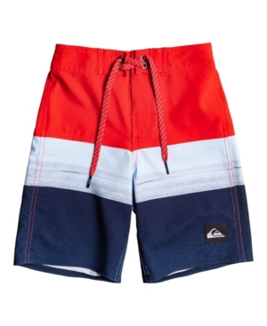 Little Boys Surf Silk Panel Board Shorts