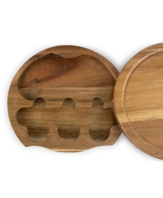 Cinderella Brie Cheese and Cutting Board Tools Set, 4 Pieces