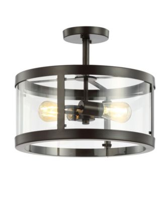 Herndon 2-Light Modern LED Flush Mount