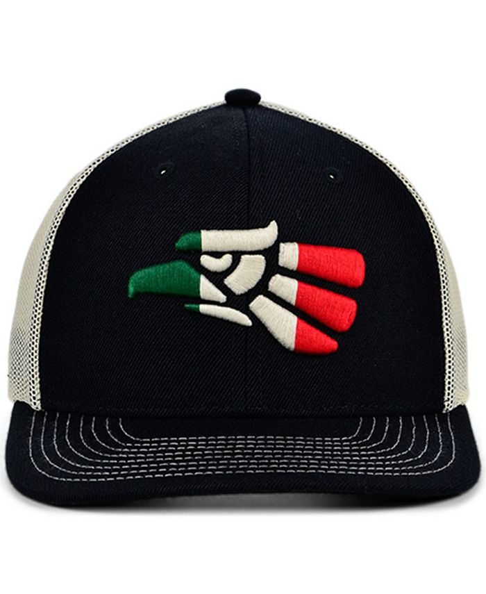 Lids Local Crowns Mexico Torn and Tattered Flag Curved Trucker Cap Macy's