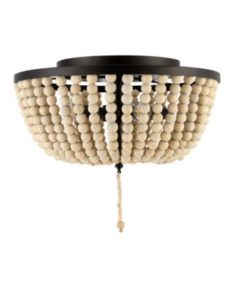 Allison Wood LED Flush Mount