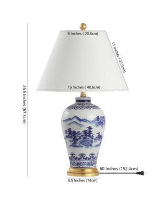 Zhou Traditional Cottage LED Table Lamp
