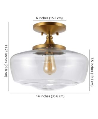 Marfa Farmhouse Modern LED Flush Mount