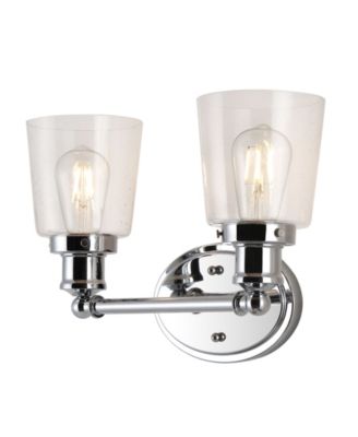 Beverly 2-Light Glass Classic Cottage LED Vanity Light