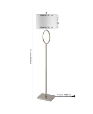 April Metal Modern Contemporary LED Floor Lamp