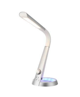 Milton Aluminum Contemporary Minimalist Adjustable Head Dimmable USB Charging LED Task Lamp