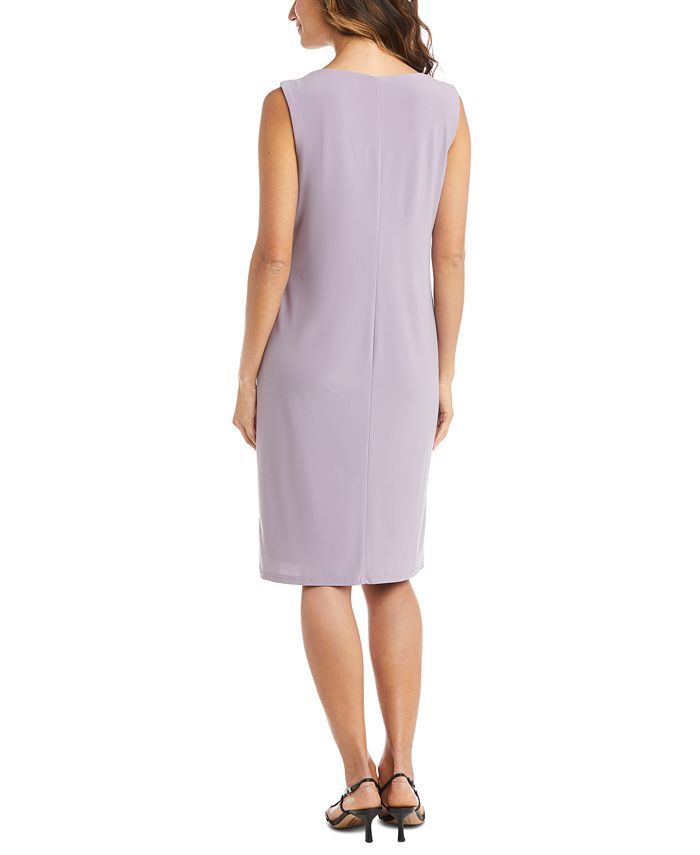 Blouson soutache sheath dress clearance