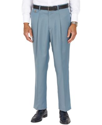 Tayion Collection - Men's Classic-Fit Solid Teal Suit Separates Pants
