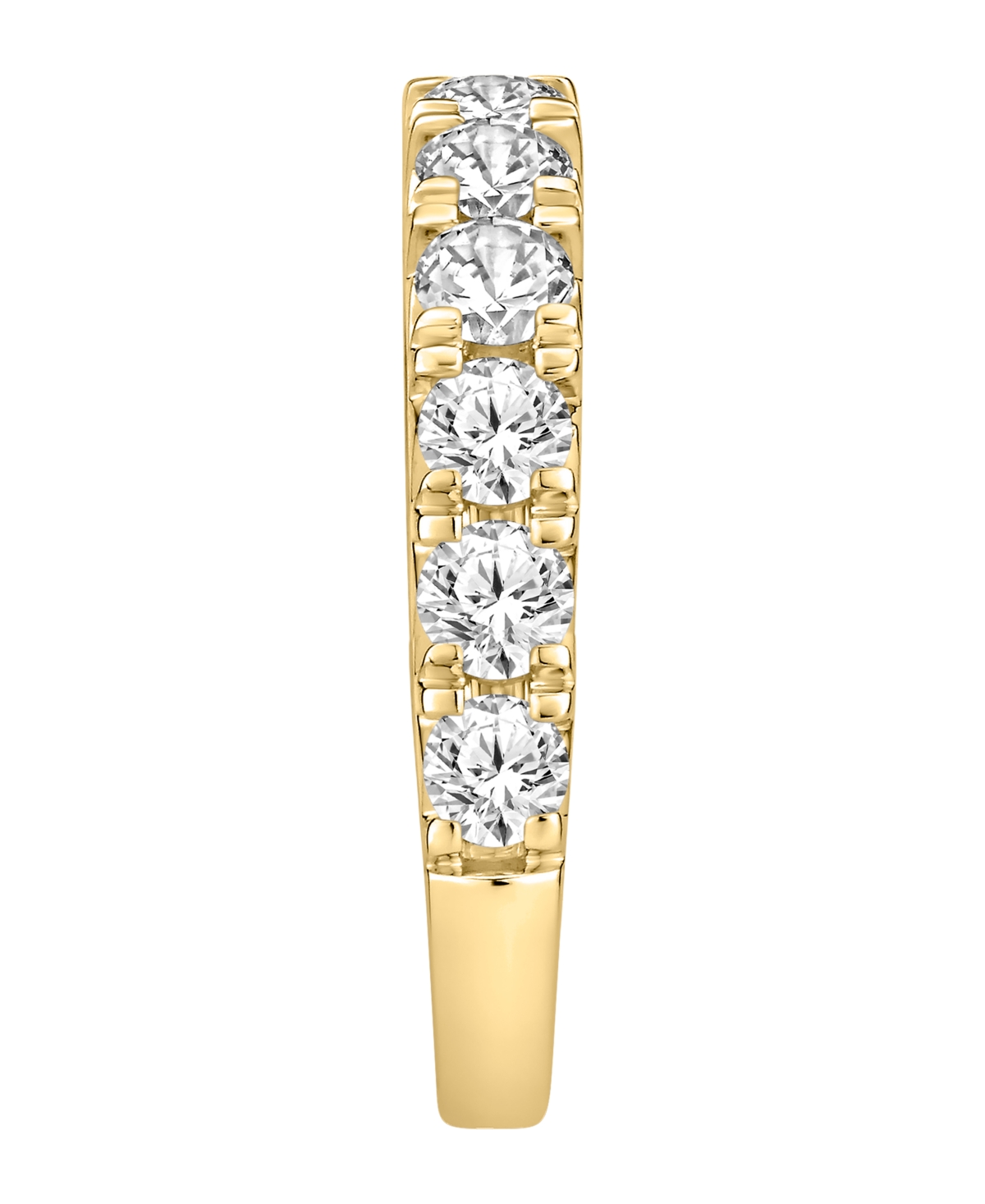 Certified Diamond Pave Band (1 ct. t.w.) in 14K White Gold or- Yellow Gold
