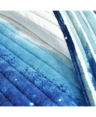 Kids Space Star Ombre 2-Pc. Quilt Set, Twin