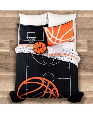 Kids Basketball Game 5-Pc. Quilt Set, Full/Queen
