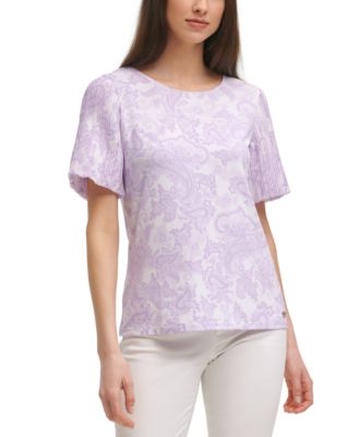 Calvin Klein - Botanical-Print Top