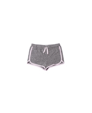 Little Girls Drawstring Waist Shortie Shorts