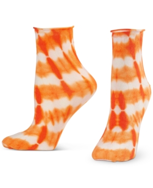 Hue Women's Tie-Dye-Print Socks
