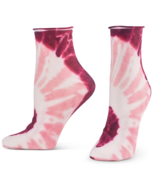 Hue Women's Tie-Dye-Print Socks