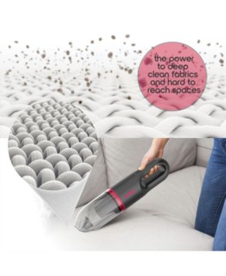 ionvac HandVac, Cordless Handheld Vacuum with USB-Charging and Multiple Attachments