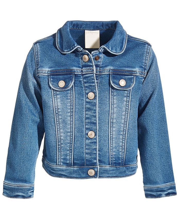 First Impressions Toddler Girls Denim Jacket, Created for Macy's Macy's