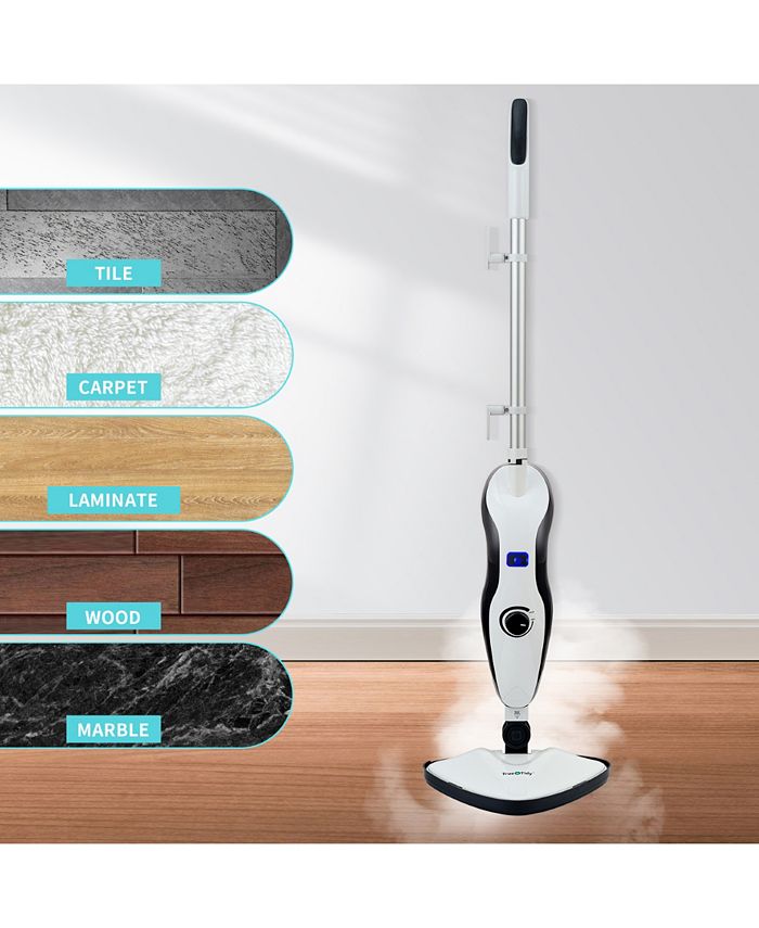 True & Tidy STM500 1500W Heavy Duty Steam Mop Macy's