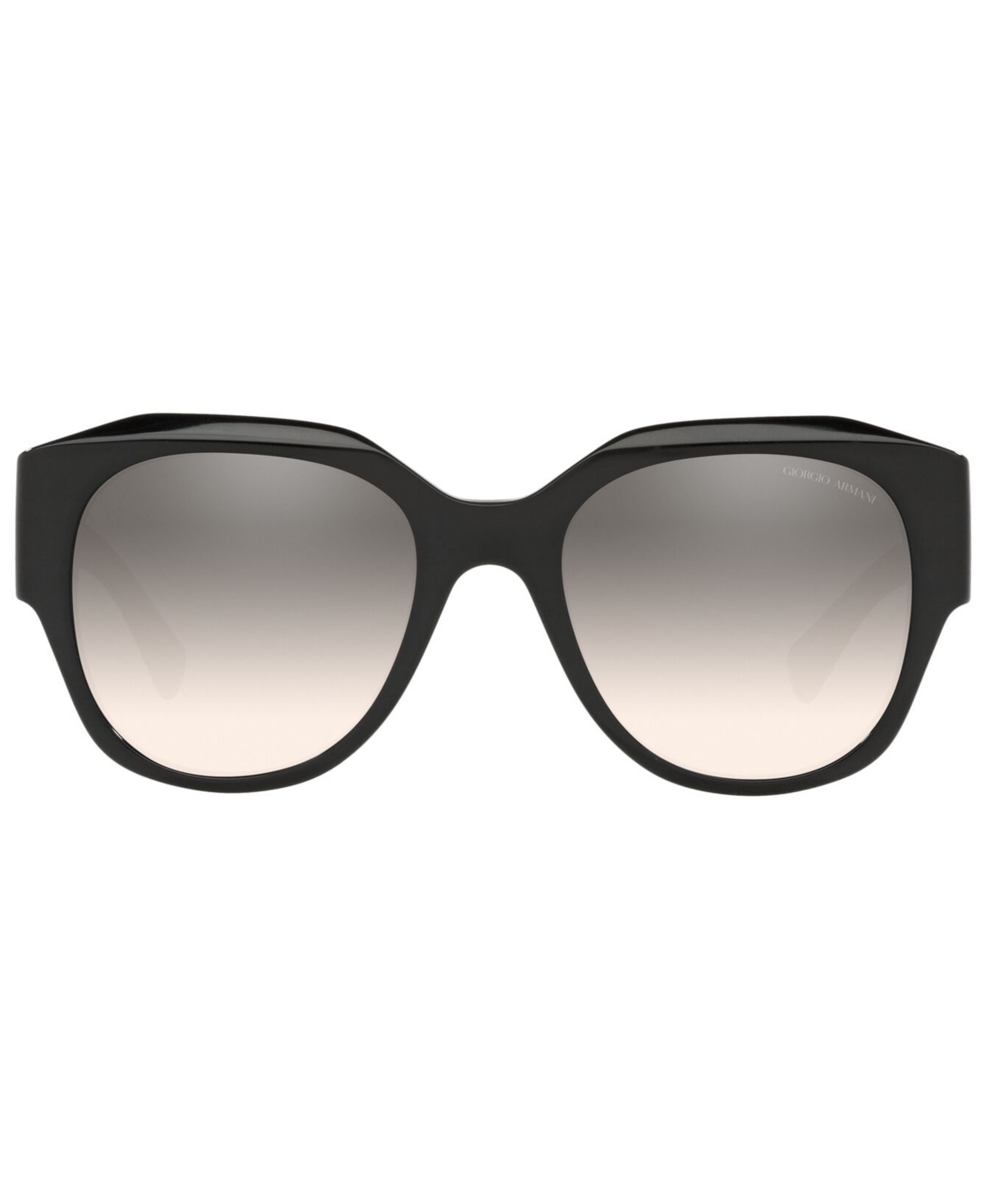 Shop Giorgio Armani Women's Sunglasses, Ar8140 In Black,gradient Brown Mirror Silver