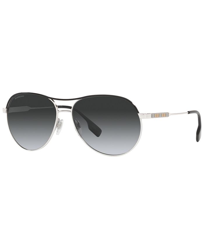 Burberry Women's Tara Polarized Sunglasses, BE3122 59 - Macy's