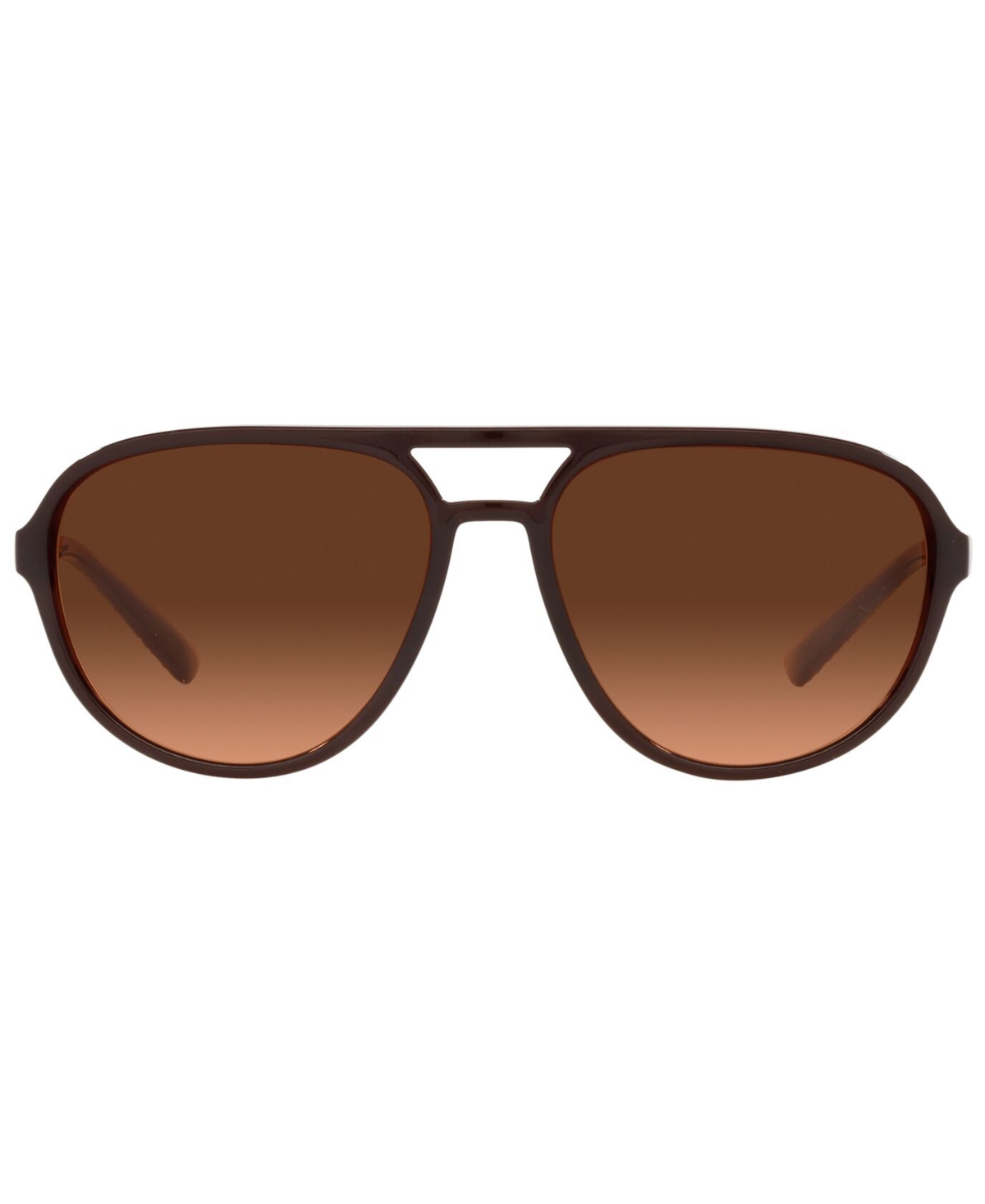 Shop Dolce & Gabbana Men's Sunglasses, Dg6150 60 In Transparent Tobacco,orange Gradient Brow